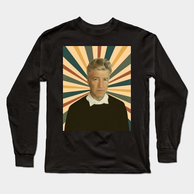 David Lynch Long Sleeve T-Shirt by KoplakStories